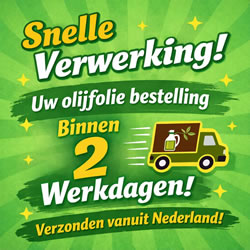 Olijfolie uit Kreta bestellen en in 2 werkdagen geleverd in Nederland.